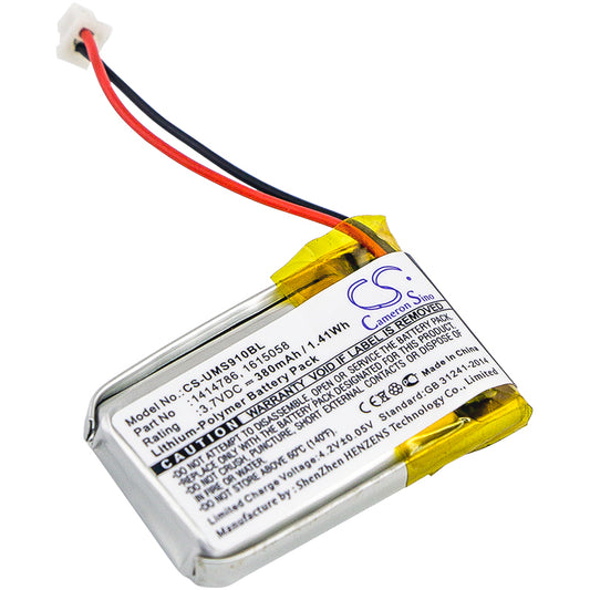 Replacement Battery for Unitech MS910 – Barcode Scanner – 380mAh / 3.7V - image 1