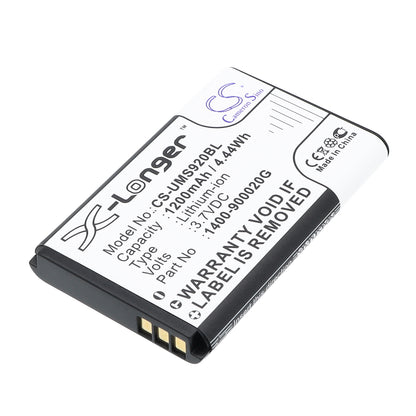 Replacement Battery for Unitech MS920 – Barcode Scanner – 1200mAh / 3.7V
