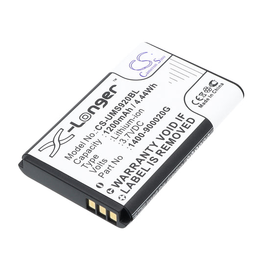Replacement Battery for Unitech MS920 – Barcode Scanner – 1200mAh / 3.7V