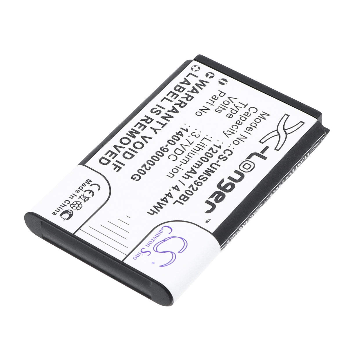 Replacement Battery for Unitech MS920 – Barcode Scanner – 1200mAh / 3.7V