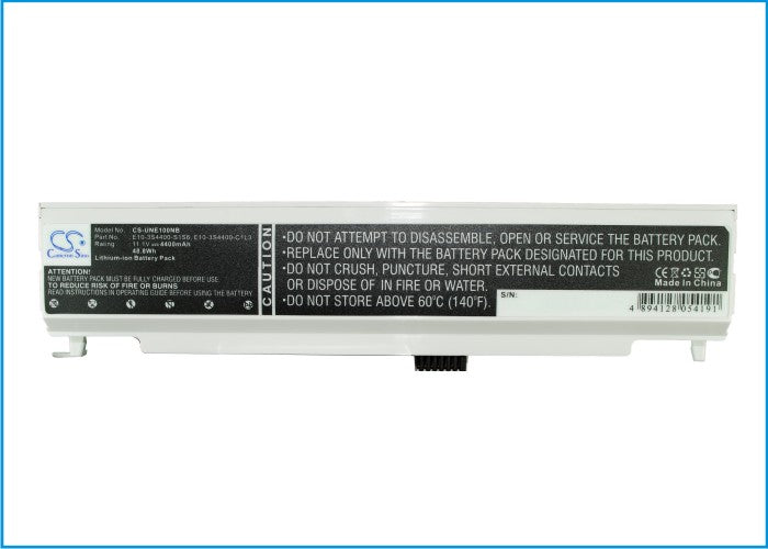 Replacement Battery for Uniwill  E10 – Notebook, Laptop – 4400mAh / 11.1V