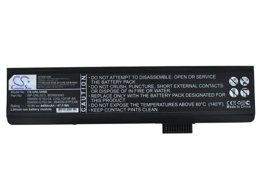 Replacement Battery for MAXDATA  ECO 4500 – Notebook, Laptop – 4400mAh / 10.8V