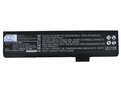 Replacement Battery for Uniwill  L50 – Notebook, Laptop – 4400mAh / 10.8V