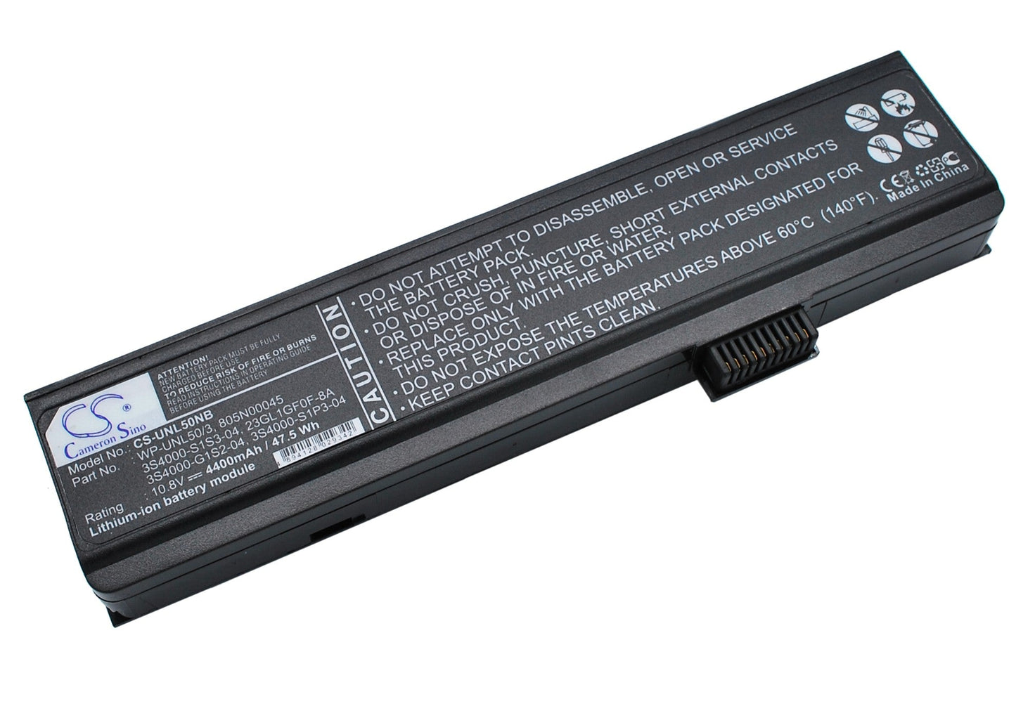Replacement Battery for Prestigio  Nobile 1522E – Notebook, Laptop – 4400mAh / 10.8V