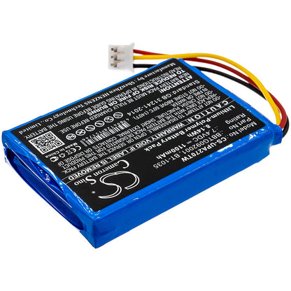 Replacement Battery for Uniden  Atlantis 270 – Two-Way Radio – 1100mAh / 8.14Wh / 7.4V