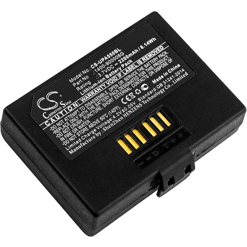 Replacement Battery for Unitech PA550 – Barcode Scanner – 2200mAh / 3.7V - image 1