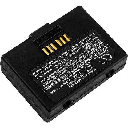 Replacement Battery for Unitech PA550 – Barcode Scanner – 2200mAh / 3.7V - image 2