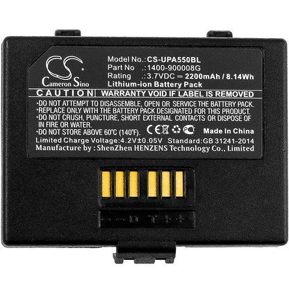 Replacement Battery for Unitech PA550 – Barcode Scanner – 2200mAh / 3.7V - image 3
