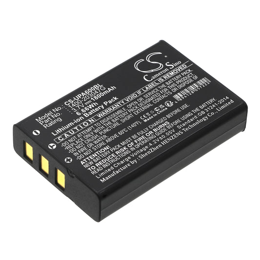 Replacement Battery for Opticon | Panasonic | GICOM | Unitech H-32 – Barcode Scanner – 1800mAh / 3.7V