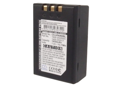Replacement Battery for Unitech  PA960 – Barcode Scanner – 1850mAh / 7.4V