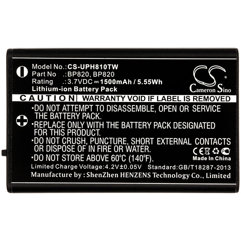 Replacement Battery for Uniden UH810 – Two-Way Radio – 1500mAh / 3.7V - image 3