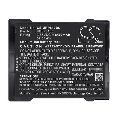 Replacement Battery for Urovo P8100 – Barcode Scanner – 8400mAh / 3.85V