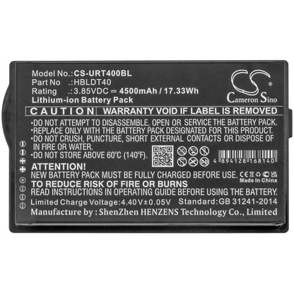 Replacement Battery for Urovo DT40 – Barcode Scanner – 4500mAh / 3.85V - image 5