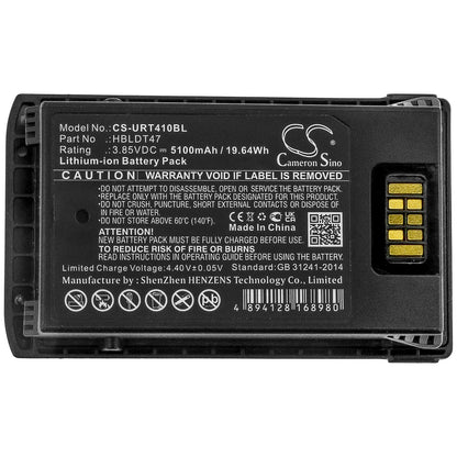 Replacement Battery for Urovo RT40 – Barcode Scanner – 5100mAh / 3.85V