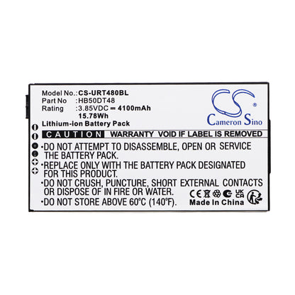 Replacement Battery for Urovo CT48 – Barcode Scanner – 4100mAh / 3.85V