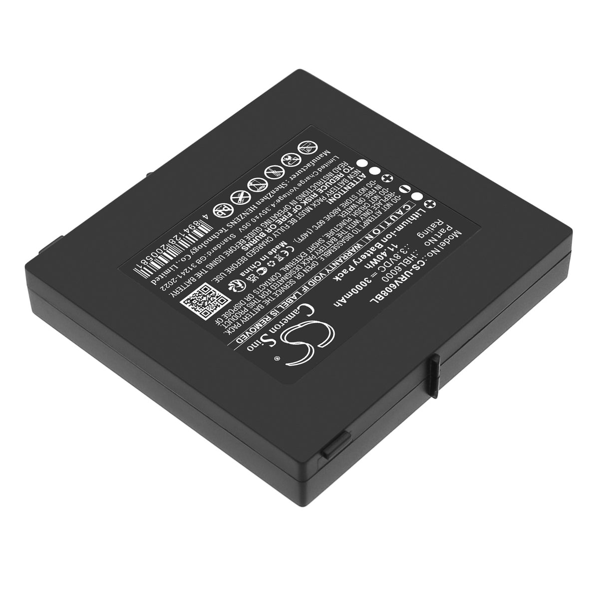 Replacement Battery for Urovo i6080 – Barcode Scanner – 3000mAh / 3.8V