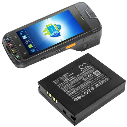 Replacement Battery for Urovo i9000s – Barcode Scanner – 5000mAh / 3.8V - image 4