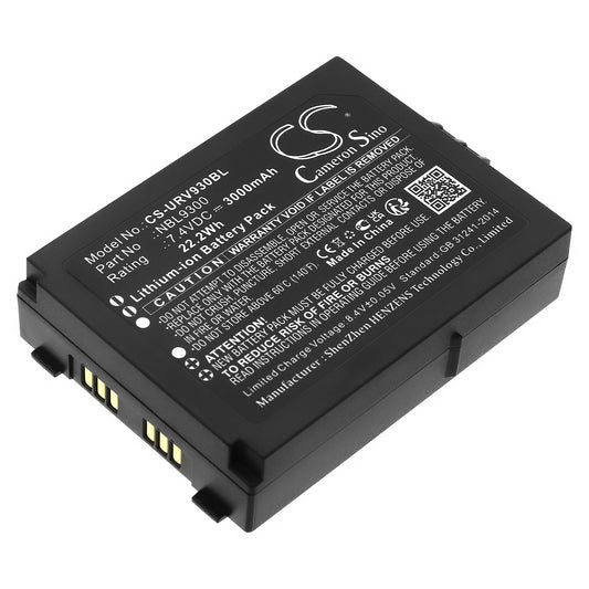 Replacement Battery for Urovo NBL9300 – Barcode Scanner – 3000mAh / 7.4V