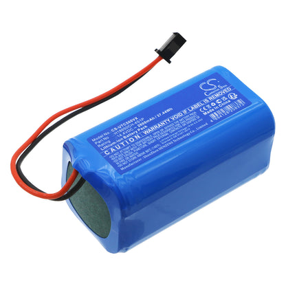 Replacement Battery for Cecotec | Ultenic | Vistefly | Honiture Conga 1990 Connected – Vacuum – 2600mAh / 14.4V