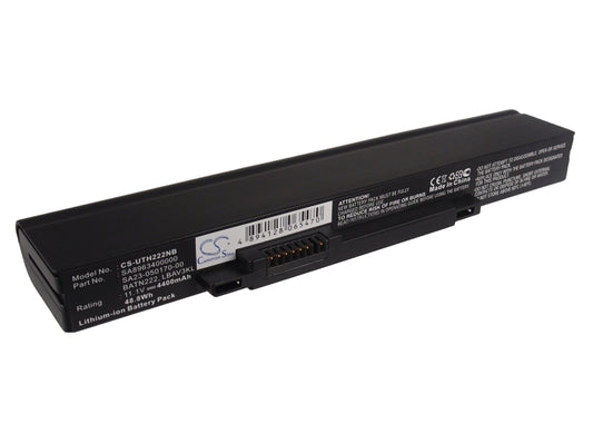 Replacement Battery for Targa | Gericom | Sotec | Super | Hyberdata | Visage | Tronic | Stamp | Twinhead | Peacock | Jewel | Averatec | Baycom | Fosa - image 1