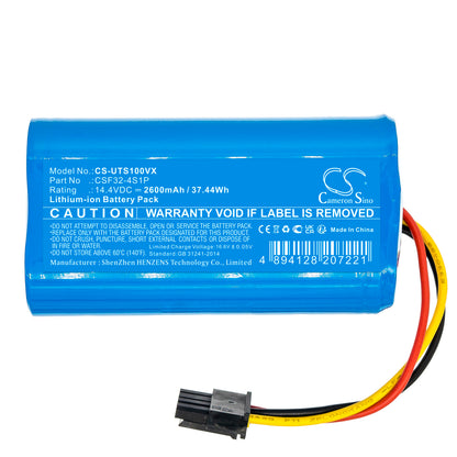 Replacement Battery for SmartAi | Ultenic | Lifero | 360 G50 – Vacuum – 2600mAh / 14.4V