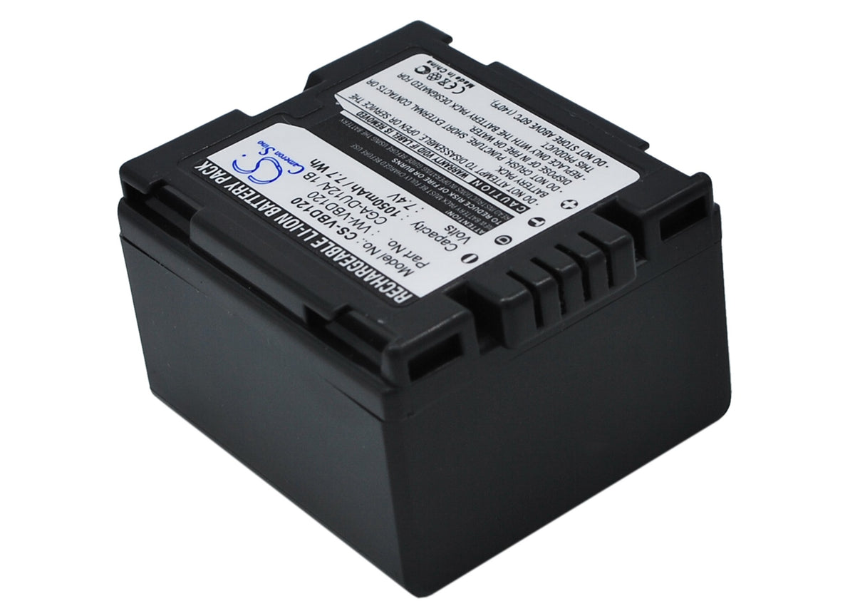 Replacement Battery for Panasonic NV-GS10 – Camera – 1050mAh / 7.4V