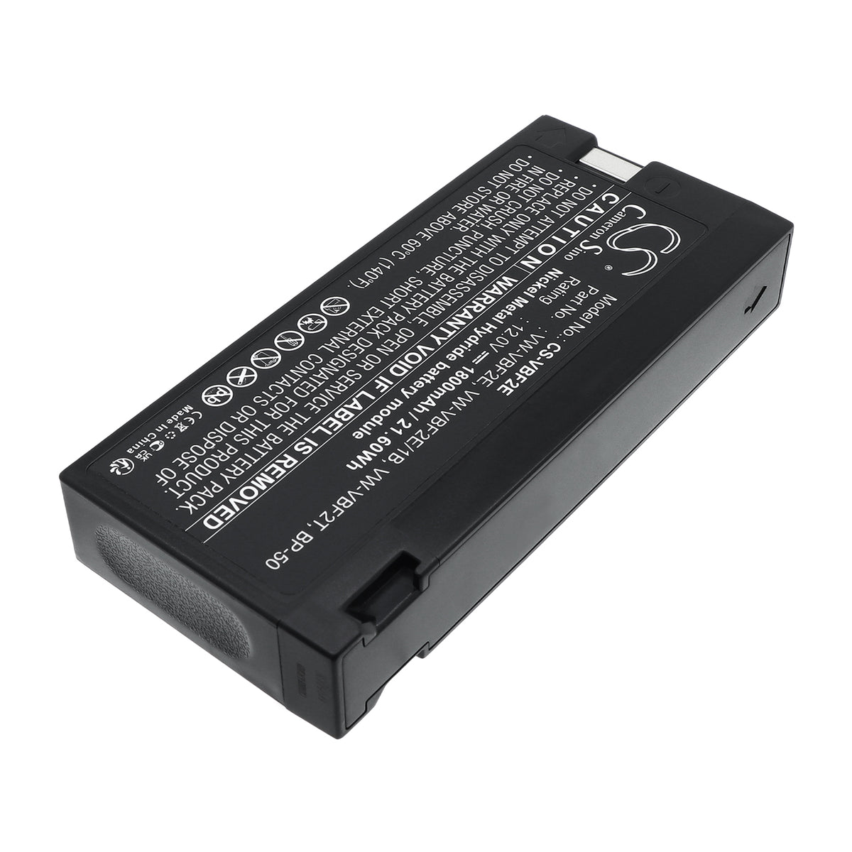 Replacement Battery for Samsung | Quasar | Critikon Systems | Toshiba | WARDS | Pentax | JVC | Olympus | Technika | JCpenny | Sylvania | BAUER-BOSCH