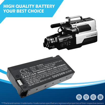 Replacement Battery for Samsung | Quasar | Critikon Systems | Toshiba | WARDS | Pentax | JVC | Olympus | Technika | JCpenny | Sylvania | BAUER-BOSCH