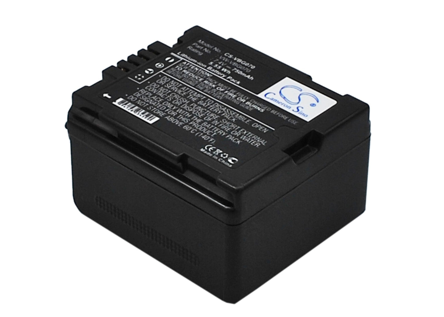 Replacement Battery for Panasonic  GS98GK – Camera – 750mAh / 7.4V