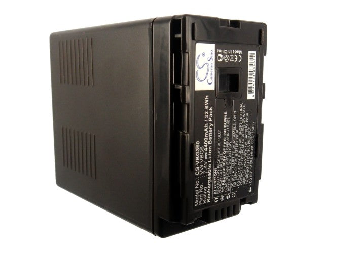 Replacement Battery for Panasonic  AG-AC130 – Camera – 4400mAh / 32.56Wh / 7.4V