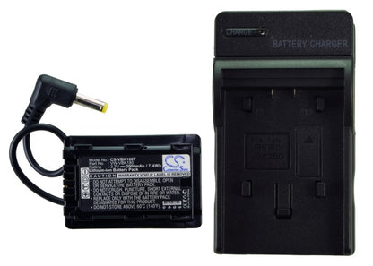 Replacement Battery for Panasonic SDR-H85 – Camera – 2000mAh / 3.7V