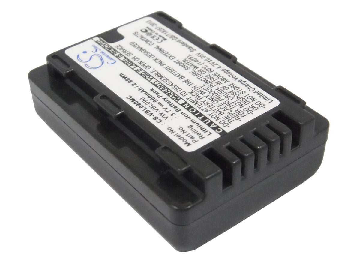 Replacement Battery for Panasonic SDR-H85 – Camera – 800mAh / 3.7V