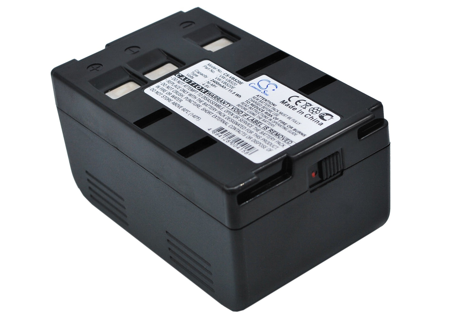 Replacement Battery for Panasonic  NV-A1 – Camera – 2400mAh / 11.52Wh / 4.8V