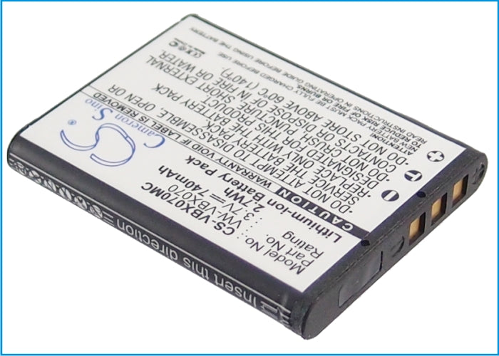Replacement Battery for Panasonic  HM-TA2 – Camera – 740mAh/2.7Wh / 3.7V