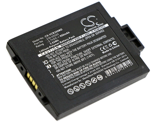Replacement Battery for Vocera Communications Badge B3000 – Medical – 950mAh / 3.7V