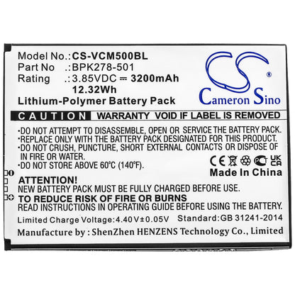 Replacement Battery for VeriFone CM5 – Payment Terminal – 3200mAh / 3.85V
