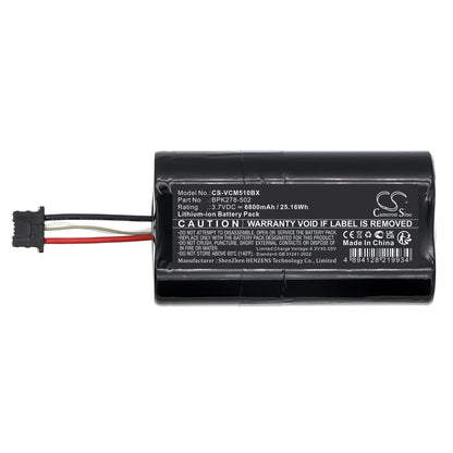Replacement Battery for VeriFone CM5P – Payment Terminal – 6800mAh / 3.7V