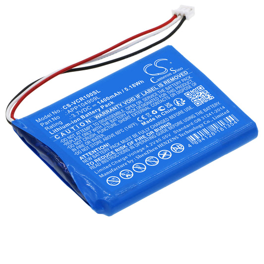 Replacement Battery for VentureCraft Valoq – Amplifier – 1400mAh / 3.7V