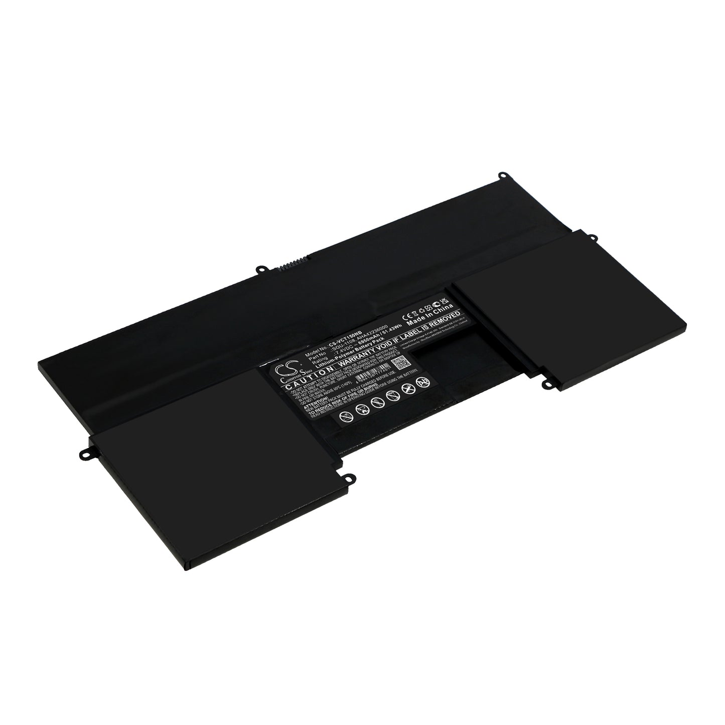 Replacement Battery for Vizio CT15-A5 – Notebook, Laptop – 6950mAh / 7.4V - image 1