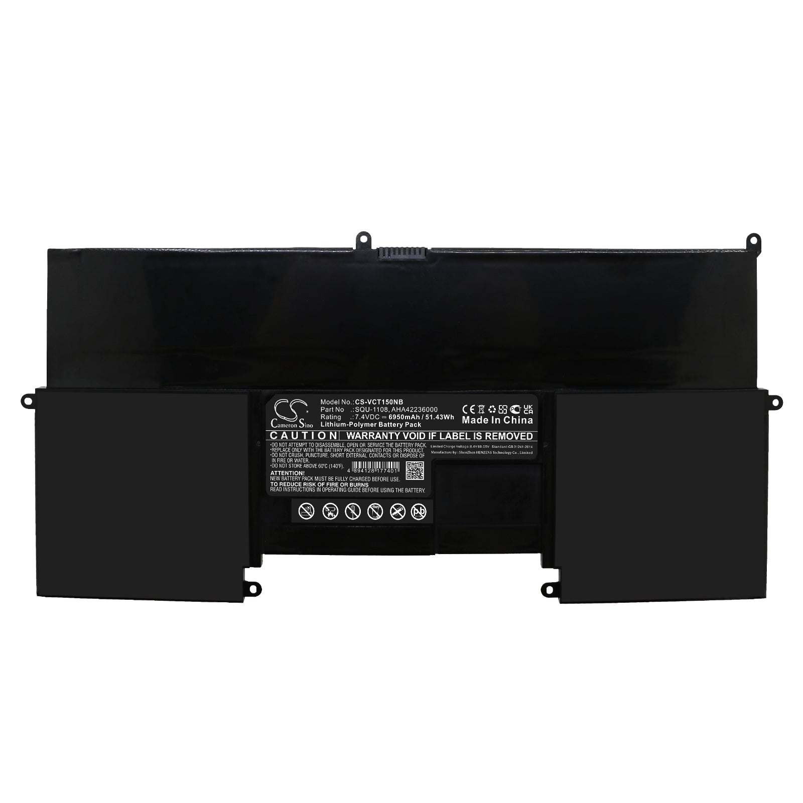 Replacement Battery for Vizio CT15-A5 – Notebook, Laptop – 6950mAh / 7.4V - image 3