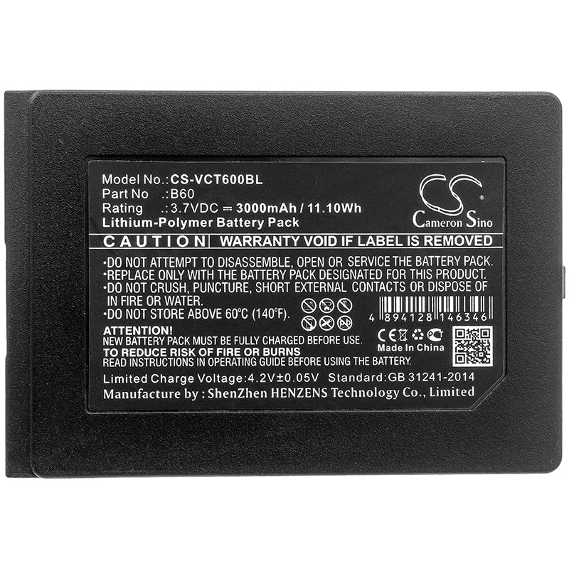 Replacement Battery for VECTRON Mobilepro 3 – Payment Terminal – 3000mAh / 3.7V