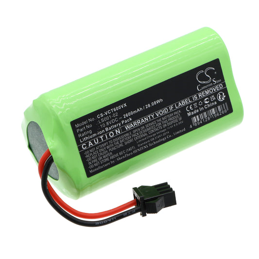 Replacement Battery for Vactidy | Proscenic Nimble T6 – Vacuum – 2600mAh / 10.8V