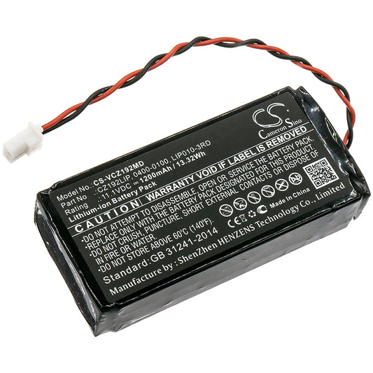 Replacement Battery for Verathon GlideScope Monitor – Medical – 1200mAh / 11.1V