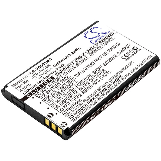 Replacement Battery for BlueWalker | Spare | PowerWalker | Oregon | Contour | Aiptek | VholdR mini Media Center – Camera – 1050mAh / 3.7V