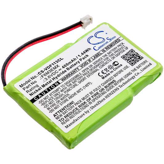 Replacement Battery for AT&T | Agfeo | Vodafone | Goldstar | Sagem | BT | Cobra | Gte | Sanyo 600 – Cordless Phone – 400mAh / 3.6V