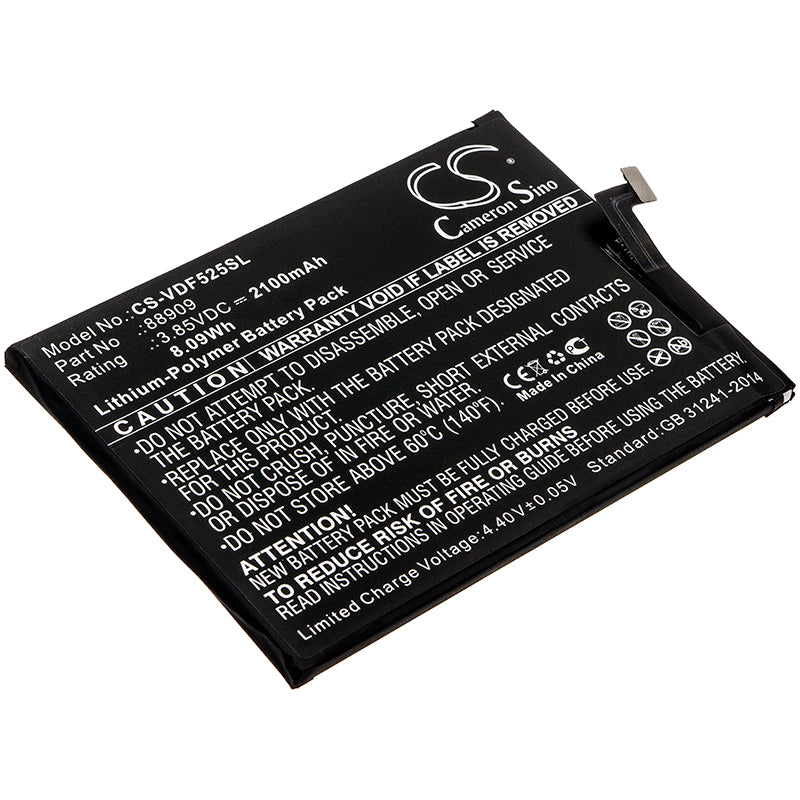 Replacement Battery for Vodafone VFW 525 – Mobile, SmartPhone – 2100mAh / 3.85V - image 1