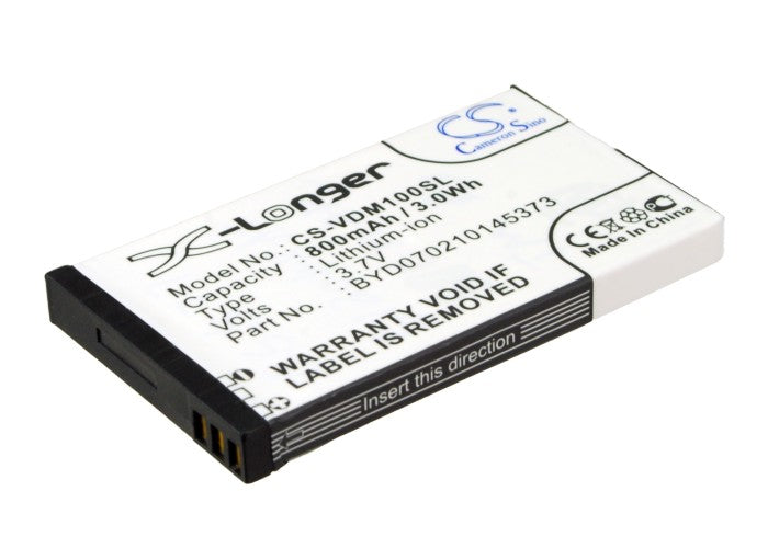 Replacement Battery for Vodafone  D100 – Mobile, SmartPhone – 800mAh / 3.7V