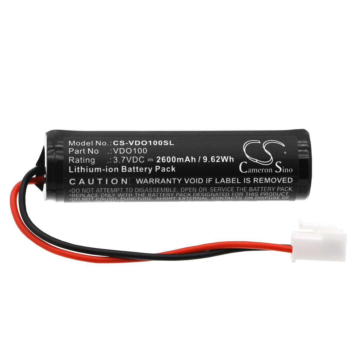 Replacement Battery for VDO – Diagnostic Scanner – 2600mAh / 3.7V