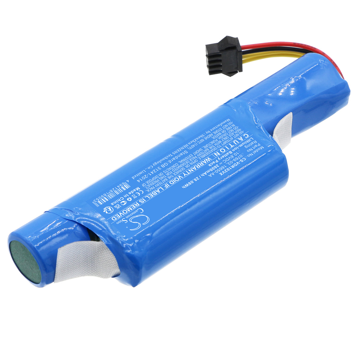 Replacement Battery for Vileda VR One – Vacuum – 2600mAh / 10.8V