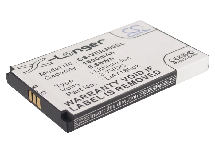 Replacement Battery for ViewSonic Q3 – Mobile, SmartPhone – 1800mAh / 3.7V - image 1